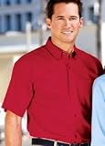 Big Mens Short Sleeve Easy Care Pocket Shirt by Port Authority (Big & Tall and Regular Sizes)