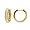 10k Yellow Gold Channel-Set Diamond Hoop Earrings (1/3 cttw, H-I Color, I2-I3 Clarity)