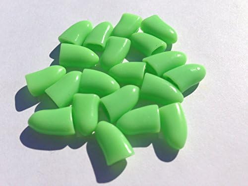 USA Cushy Claws Brand Soft Nail Caps Kit For Dogs * GLOW IN THE DARK * XS S MD L XLG XXLG (XX-Large)