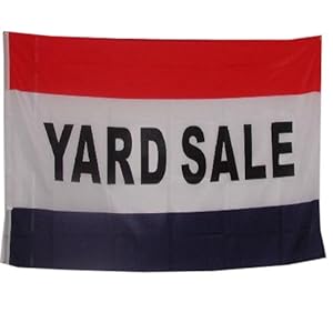 Amazon.com : Yard Sale 3x5 foot 50x 60 Inch Banner Outdoor flag AVID