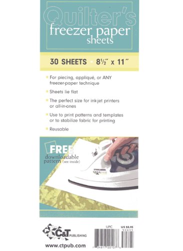 Produkt-Bild: Quilter's Freezer Paper Sheets: 30 Sheets: 8 1/2" X 11"