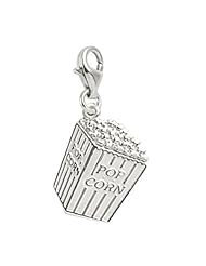 Rembrandt Charms Popcorn Charm with Lobster Clasp