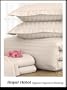 Royal Hotel's 1200 Thread Count 4pc Queen Bed Sheet Set 100% Egyptian Cotton, Sateen Stripe, Deep Pocket, 1200 TC, Stripe Ivory