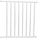 KidCo G24 White 24" Safeway or Elongate Extension