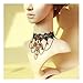 Red Beads Flower Link Popular Girl Gothic Lolita Black Lace Collar Choker Necklace