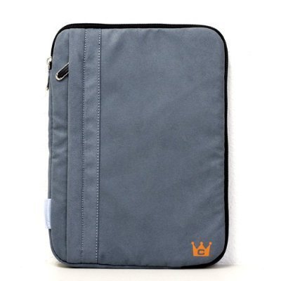 CaseCrown Faux Suede Zip Sleeve Case (Grey) to the Apple iPad Wifi / 3G Model 16GB, 32GB, 64GB
