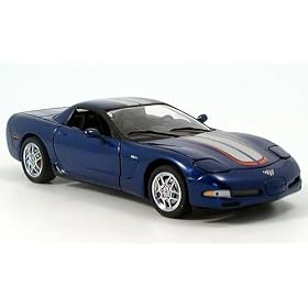 Chevrolet Corvette C5 Z06, Commemorative editioin, 2004, Model Car, Ready-made, Franklin Mint 1:24