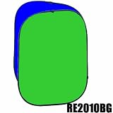 Fond Studio Photo Video Pliable R�versible DynaSun 2en1 150x200cm Bleu Vertpar DynaSun