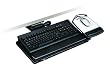 3M Easy-Adjust Keyboard Tray with Adjustable Platform, 23 Inch Track (AKT150LE)
