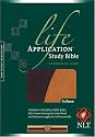 Life Application Study Bible NLT, Personal Size TuTone