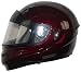 Vega Black Cherry Red Medium Summit II Snowmobile Full Face Helmet