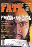 FATE Magazine, February 1992: Hypnotism and Mind Control (Volume 45, No. 2)