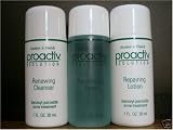 PROACTIV CLEANSER-TONER-LOTION 3 PC ACNE Travel KIT 1 OZ each bottle