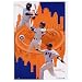 New York Mets (Jose Reyes, Carlos Beltram, David Wright) Sports Poster Print - 24x36