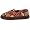 ACORN Women's Polar Moc II Slipper,Chocolate Dots,Medium (US Women's 6.5-7.5 M)
