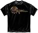 Patriotic Short Sleeve Shirts, 100% Cotton Casual Mens Shirts, Show Your Pride with Our 2nd Amendment Distressed Unisex T-Shirts for Men or Women (XXX-Large) Black