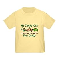 My Daddy Triathlon Baby Infant/Toddler T-Shirt