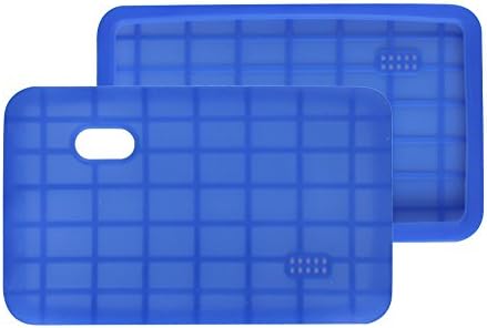 Eforcase Univeral 7 inch Tablet Silicone Gel Case Cover for 7" Weize Allwinner A20 Tablet,7" ProntoTec A20 Android Tablet,7" Prontotec HD 1024x600 Tablet,7" Simbans S74 tablet,7"Alldaymall A70M,7" Alldaymall AllWinner A20,7" Alldaymall A70X,7" AFUNTA VIA 8850,7" Afunta AF703 Dual Camera,Tagital 7 Inch Allwinner A20,Zeepad LATEST VERSION 7A20,AXESS TA2510 7-Inch Dual Camera Tablet,WolVol NEWEST MODEL 7 inch Tablet,BRIX Tablet 7 Inch Tablet with Allwinner A9 Cortex 1.2 Ghz (Silicone B Dark Blue)