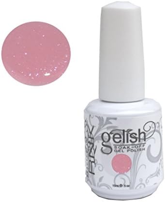 Glittery Light Pink UV Gel Polish (Baby Pink) - Pro-quality Uv Soak Off Manicure