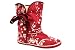 Sugar Womens Origami Boot Bleach Print  Burgundy 53524-224/609 5 UK Regular