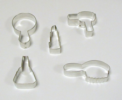 Girlie Girl Cookie Cutter Set by Foose Cookie Cutters