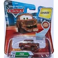 Disney Pixar Cars FRED with FALLEN BUMPER Chase Lenticular Series 2