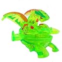 Bakugan New Vestroia Bakuneon LOOSE Single Figure Ventus Green Translucent PERCIVAL
