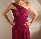 Stephanie Madesh Purple Evening Bridal Gown Dress