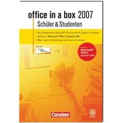 Office in a Box 2007 f�r Sch�ler und Studenten