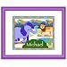 Wild Animals Purple Personalized Print