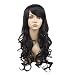 Extra Long Black Wave Curly Hair Wig Full Wig for Women Long