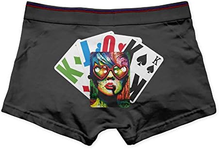 Men's Heart Shaped Sunglasses Pop Art Boxer Brief Super Soft