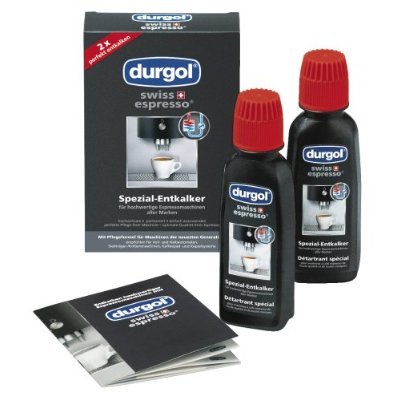 Durgol 0291 Swiss Espresso Decalcifying Liquid for Coffee/Espresso Machines 2-bottle