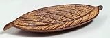 Brown Leaf Incense Holder/Smudge Vessel - Recycled Aluminum