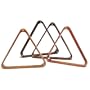 8 Ball Wooden Rack with Brass Gliders