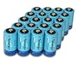 20 pcs of Tenergy C Size 5000mAh High Capacity High Rate NiMH Rechargeable Batteries