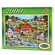 MASTERPIECES 2,000 PC JIGSAW PUZZLE GENTLY DOWN THE STREAM