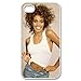 Fashion whitney houston Personalized iPhone 4 4S Hard Case Cover -CCINO