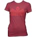 Dungeon Master Ladies Fine Jersey T-Shirt, Cranberry, 2XL