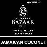 Jamaican Coconut Foil Wrapped Incense - 20 Sticks