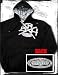 SRH Clothing Mens PIN BOX Zip Up Hoodie