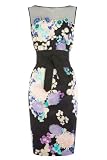 NoeMie Women Summer New Retro Elegant Print Dress