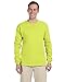Fruit of the Loom Adult 5 oz. Long-Sleeve T-Shirt, Safety Green, XL