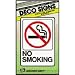 Tools & Hardware : NO SMOKING Sign Self-Adhesive