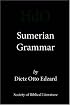 Sumerian Grammar (Handbook of Oriental Studies)