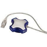 DURAGADGET Compact USB 2.0 HUB 4 way 1:4 turns one USB socket into four suitable for use with HP G62-105SA 15.6, HP Pavilion dv6-2113sa, Compaq Presario CQ61-406SA, HP G61-401SA, HP Pavilion dv6-2112sa and HP Probook 6440B,Sony Vaio EA1S1E 14 and Samsung X420 14.1 and HP Envy 17, HP Pavilion DV7-3101 17.3, HP Pavilion dv7-3020ea and HP Pavilion dv7-3101sa 17.3, HP G62-105 15.6