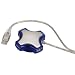 DURAGADGET Compact USB 2.0 HUB 4 way 1:4 turns one USB socket into four suitable for use with HP G62