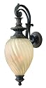 Hinkley Lighting 1735AI Aged Iron with Antique Copper Highlights Montreal Tuscan Three Light Up Lighting Outdoor Wall Sconce from the Montreal Collection