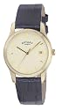Rotary GS02368/03 Gentleman's Gold Plated Strap Wrist Watch