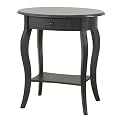 Martha End Table - Antique Black